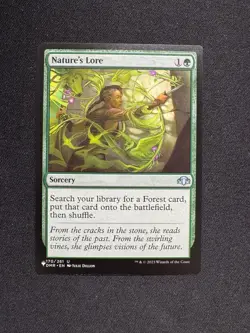 NATURE'S LORE - Magic: The Gathering - NM/M - Image 1