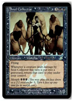 MTG Foil Soul Collector - Prerelease Cards Moderately Played English - Image 1