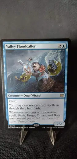 Valley Floodcaller Bloomburrow Regular - Image 1