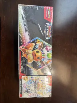 Pokemon TCG Prismatic Evolutions Surprise Box & Booster Bundle Sams Club SEALED - Image 1