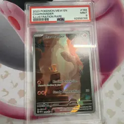 Charmander #168 - Pokemon Scarlet & Violet 151 Illustration Rare - PSA 9 - Image 1