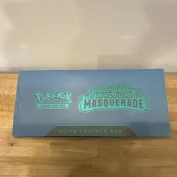 Pokemon Scarlet & Violet Twilight Masquerade Elite Trainer Box Booster Promo - Image 2
