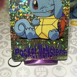 Pokemon Cute Squirtle Vintage Pocket Monsters Vending Prism Sticker 1152 - Image 4