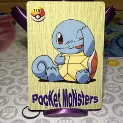 Pokemon Cute Squirtle Vintage Pocket Monsters Vending Prism Sticker 1152 - Image 5