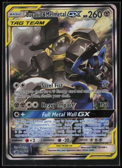 Pokemon TCG Lucario & Melmetal GX #SM192 SM Promos - Image 1