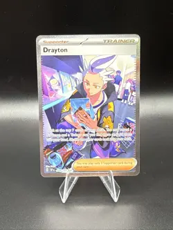 Pokemon Surging Sparks Special Illustration Rare Drayton #244/191 SVP - Image 1