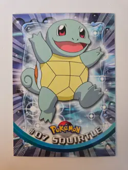 Pokemon Squirtle #07 - Topps Series 1 TV Animation - Image 1