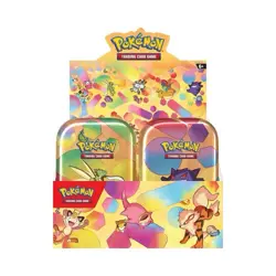 Pokemon Scarlet & Violet 151 Mini Tins Display Case - 10x Factory Sealed Tins - Image 1