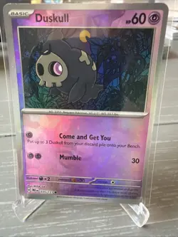 Pokemon TCG Prismatic Evolutions #035/131 Duskull (Master Ball) - Image 4