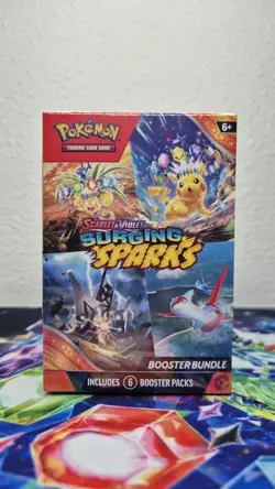 Pokemon Scarlet & Violet—Surging Sparks Booster Bundle 6 Booster Packs - Image 1