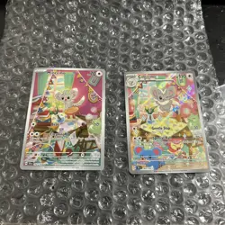 Minccino 182/162 & Cinccino 183/162 Temporal Forces IR Set Pokemon TCG - Image 1