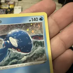 Pokemon TCG Kyogre 036/159 Promo Cosmos Holo Large Swirl🌀 - Image 1
