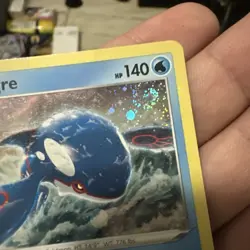 Pokemon TCG Kyogre 036/159 Promo Cosmos Holo Large Swirl🌀 - Image 4