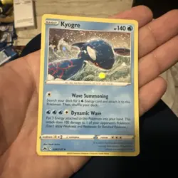 Pokemon TCG Kyogre 036/159 Promo Cosmos Holo Large Swirl🌀 - Image 5