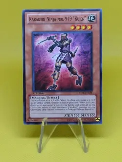 Yugioh - Karakuri Ninja mdl 919 "Kuick" (STOR-EN028) - Common 1st Edition - Image 1