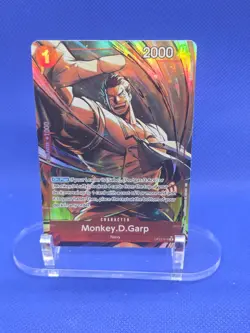 One Piece Carrying On His Will Monkey D Garp OP13-016 Alternate Alt Art NM - Image 1