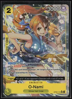 OP TCG O-Nami (Alternate Art) #OP06-101 Wings of the Captain - Image 1