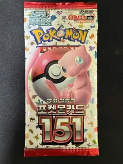 Pokemon Card 151 Scarlet Violet sv2a Booster New Sealed 1Pack(Korean) - Image 1