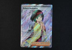 Erika's Invitation 196/165 Holo Shiny Pokemon Card Scarlet Violet 151 NEAR MINT - Image 1