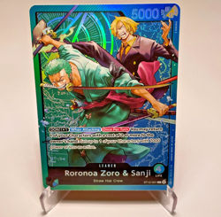 One Piece Card Game – Roronoa Zoro & Sanji – ST12-001 – L – English – NM - Image 1