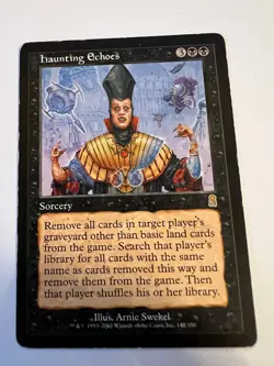 MTG Magic The Gathering Odyssey Haunting Echoes Rare MP - Image 1