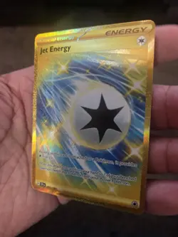 Pokemon TCG Jet Energy Sv08: Surging Sparks Holo Hyper Rare Card 252/191 - Image 3