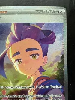 Pokemon Kieran Trainer Special Illustration 174/131 Prismatic Evolutions Holo NM - Image 3