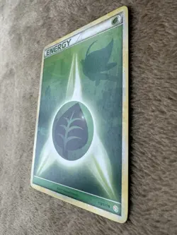 2010 Pokemon TCG HGSS Celebi Grass Energy Regular Non-holo 115/123 LP - Image 2