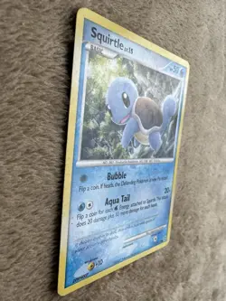 2007 Pokemon TCG Secret Wonders Squirtle Lv.15 HP 50 Regular Non-holo 112/132 LP - Image 4