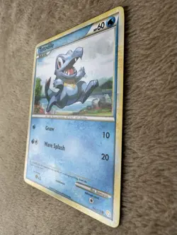 2010 Pokemon TCG HeartGold SoulSilver Totodile Regular Non-holo 86/123 LP - Image 2