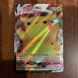 Pokemon Pikachu VMAX SWSH062 Celebrations Black Star Promo Card - Image 1