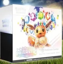 Pokemon TCG Prismatic Evolutions Pokemon Center Elite Trainer Box (ETB) - Image 1