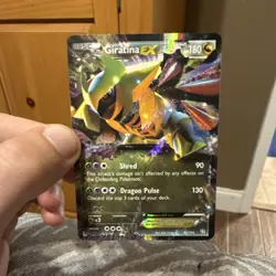 Pokemon Giratina EX Holo Ultra Rare Dragons Exalted 92/124 180HP English - Image 1