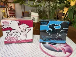 Pokemon Center Black Bolt and White Flare ETBs - Image 1