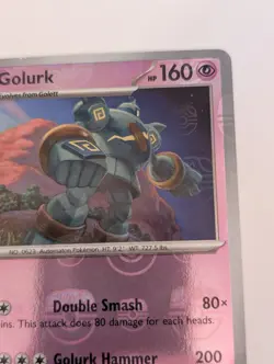 Golurk (Master Ball Pattern) 043/086 Sv: Black Bolt Holo Pokemon TCG - Image 4