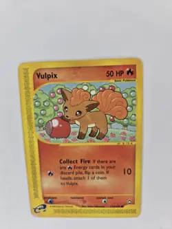 Pokemon TCG Vulpix 116/147 Aquapolis #116 Common - Image 2