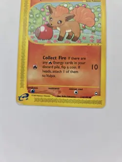Pokemon TCG Vulpix 116/147 Aquapolis #116 Common - Image 3