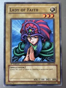 Lady of Faith - MRD-119 - Common - 1st Edition x1 - Lightly Played - Image 1