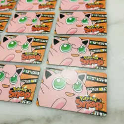 12x Pokemon SNAP Blockbuster Video Card Jigglypuff Vtg - Image 4