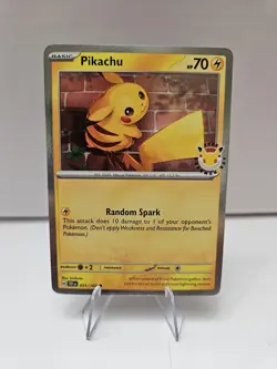 Pokemon TCG: Pikachu 51 Pokemon Day 2026 Stamped Collection Card NM - Image 1