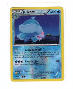 Jellicent 35/99 - Next Destinies Reverse Holo Rare - Pokemon Card - Image 1