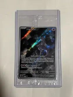 Mewtwo Black Star SEALED Promo Card 52 Full Art SVP #052 Rare 151 Card - Image 1