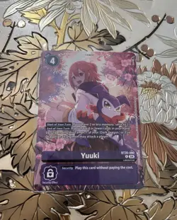Digimon Card Game Yuuki Alternate Art BT20-090 - Image 1