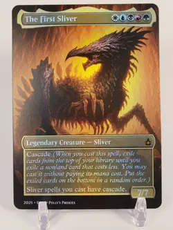 The First Sliver FOIL Proxy Playtest Card with Custom Art Design - Image 1