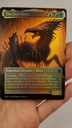 The First Sliver FOIL Proxy Playtest Card with Custom Art Design - Image 2