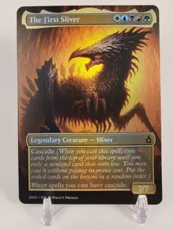 The First Sliver FOIL Proxy Playtest Card with Custom Art Design - Image 3