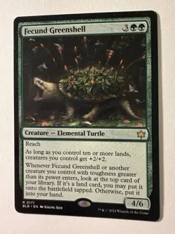 MTG - Fecund Greenshell Bloomburrow (NM) #171 BLB - Image 1