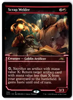 Scrap Welder (Showcase) R Kamigawa: Neon Dynasty 388 NM - Image 1