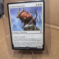 MTG Felidar Sovereign - Battle for Zendikar - LP - Image 1