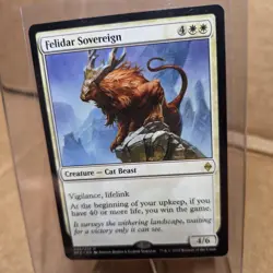 MTG Felidar Sovereign - Battle for Zendikar - LP - Image 3